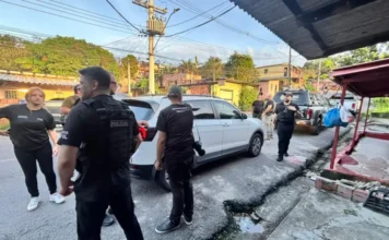 Polícia comanda uma operação em bairros da zona Norte de Manaus