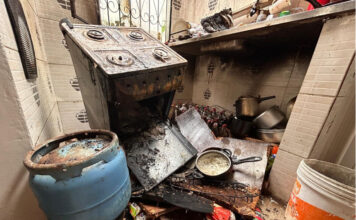 Casa explode após botija de gás apresentar vazamento no bairro de Petrópolis