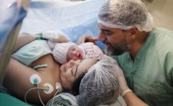 Wilson Lima e Andreza Brito anunciam a chegada de sua filha Helena