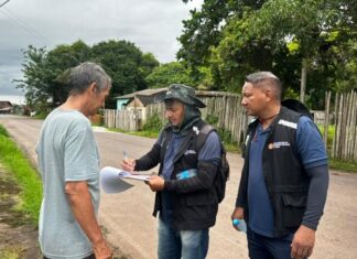 Prefeitura de Parintins realiza ação fundiária para moradores da Vila Amazônia