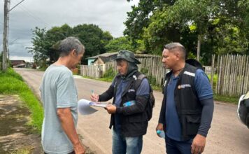 Prefeitura de Parintins realiza ação fundiária para moradores da Vila Amazônia
