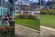 Motoboys fazem buzinaço em frente a condomínio após entregador acusar vigilante de agressão em Manaus