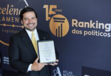 Pela sexta vez consecutiva, Capitão Alberto Neto recebe prêmio nacional e consolida trajetória entre os parlamentares mais premiados do Brasil