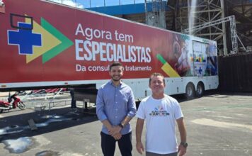 Prefeitura de Parintins e Governo Federal, por meio do programa ‘Aqui tem especialistas’ proporcionam atendimento em Unidade Móvel de tomografia