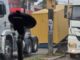 Contêiner desprende de um cavalo mecânico nesta segunda-feira, deixando a Av Rodrigo Otávio congestionada