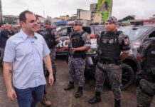 Juiz nega liminar para retirada de propagandas de Roberto Cidade com imagens da Polícia Militar