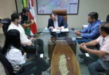 Governador Roberto Cidade assina convênio para repasse da segunda parcela para elaboração do Plano Diretor da Bacia Hidrográfica do Rio Tarumã-Açu