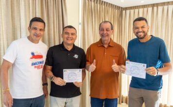 PSD de Omar Aziz recebe a filiação de mais cinco prefeitos do interior do Amazonas