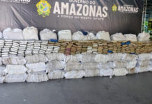 Polícia apreende 2,5 toneladas de entorpecentes na Base Arpão em Coari