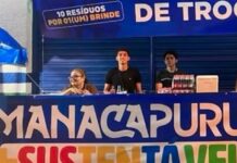 Projeto ‘Manacapuru Sustentável’ promove troca de materiais recicláveis por brindes durante 94º aniversário da cidade
