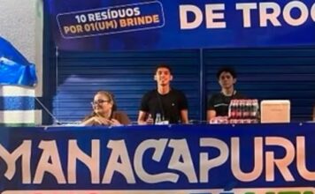 Projeto ‘Manacapuru Sustentável’ promove troca de materiais recicláveis por brindes durante 94º aniversário da cidade