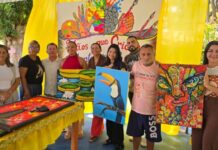 Exposição em Parintins reúne obras de usuários do CAPS II e destaca arte como aliada da saúde mental