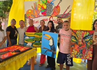 Exposição em Parintins reúne obras de usuários do CAPS II e destaca arte como aliada da saúde mental