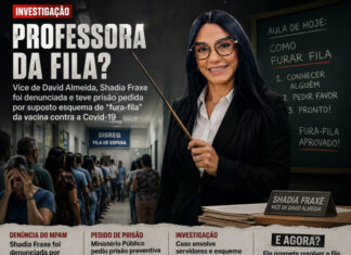 Vice de David Almeida, Shadia Fraxe promete zerar a fila do Sisreg, mas já foi denunciada e teve prisão pedida pelo MPAM no caso do “fura-fila” da vacina