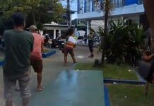 VÍDEO: Mulheres brigam pelo mesmo homem em praça pública em Manacapuru