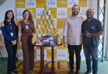 MP-AM entrega doação de latas de leite a instituições de acolhimento para crianças e adolescentes