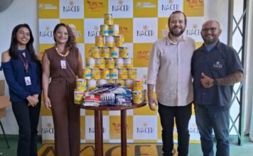 MP-AM entrega doação de latas de leite a instituições de acolhimento para crianças e adolescentes