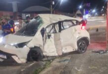 Suspeito de atropelar e matar jovem em Manaus presta depoimento e deixa delegacia dirigindo carro envolvido no acidente