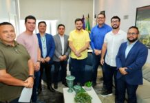 Prefeito Renato Junior alinha acordo de cooperação técnica com a Suframa para reforçar segurança no Polo Industrial de Manaus