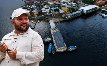 Prefeito Nicson Marreira entrega a ampliação do Porto de Tefé nesta quinta-feira (2)