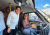 Prefeita Valciléia Maciel recebe micro-ônibus do Ministério da Saúde para fortalecer o transporte de pacientes em hemodiálise