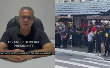 “Se atrasar de novo o pagamento da minha categoria, no dia 6 de agosto, haverá outra greve”, diz Givancir Oliveira