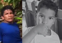 Homem é preso após dar uma terçadada no filho de seis anos em Itapiranga