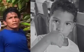 Homem é preso após dar uma terçadada no filho de seis anos em Itapiranga