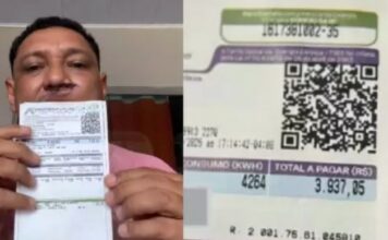 Homem denuncia a Âmbar Energia após sua conta chegar a quase R$ 4 mil reais em Manaus