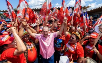 PT, PV e PCdoB oficializam apoio a Omar Aziz para governo do Amazonas