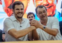 Prefeito de Manaus declara apoio à candidatura de Eduardo Braga ao Senado
