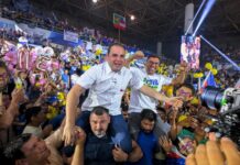 Cidade lança candidatura com arena lotada e recado à oposição: “vou responder com trabalho “