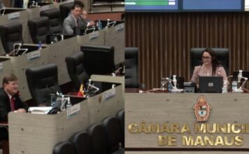 Vereadores deixam de trabalhar e esvaziam a Câmara Municipal de Manaus para fazer campanha