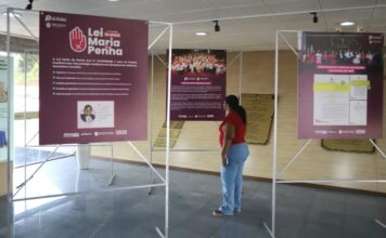 Aleam realiza exposição no Agosto Lilás para divulgar ações da Procuradoria Especial da Mulher