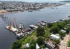 Máquinas chegam ao último trecho da Ponte Tefé/Abial e obra avança para nova etapa