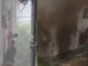 VÍDEO: Cachorro morre e bebê precisa ser regatado em sacola plástica durante incêndio no Conjunto Viver Melhor