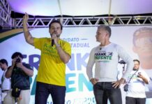 Capitão Alberto Neto e pré-candidato a deputado estadual Frank Parente se reúnem com apoiadores na Zona Leste de Manaus