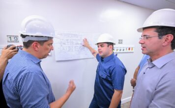 Governador Roberto Cidade vistoria obras que ampliam e modernizam estrutura do SPA São Raimundo