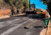 Gestão Nicson Marreira avança com pavimentação do Ramal do Bacuri, em Tefé