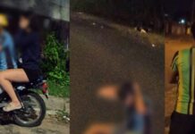 VÍDEO: Homem tenta fugir da Polícia Militar e acaba caindo de moto em Manaus