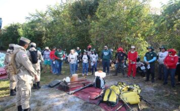 SEDEMA e Bombeiros capacitam servidores para prevenção e combate a queimadas em Parintins