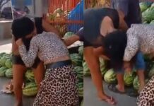 VÍDEO: Mulheres br1gam na Feira de Coari por conta o amor do mesmo homem