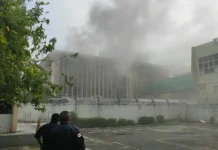Princípio de incêndio é registrado no prédio da Justiça Federal e TRE-AM