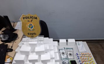 Polícia prende três homens com mais de R$ 100 mil reais de “canetas emagrecedoras” com suspeita de falsificação em Manaus