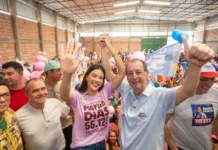Em Nova Olinda do Norte, Omar anuncia reforço na segurança e aumento do Auxílio Estadual