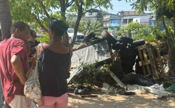 Amarrada e enrolada em saco plástico, mulher é encontrada m0rta na Avenida Brasil em Manaus