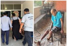 Em Parintins, casal é preso suspeito de cometer maus-tratos contra idoso de 87 anos