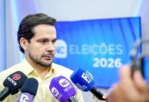 No primeiro debate na TV, Capitão Alberto Neto defende mais investimento em hospitais, portos e aeroportos para o interior do Amazonas