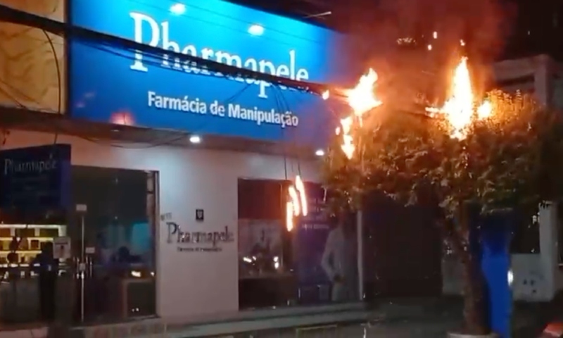 fogo na fiação