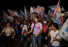Mayra Dias percorre ruas do Itaúna 2 e reforça compromisso com Parintins